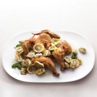 Roast Chicken with Artichokes_image