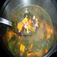 Sweet Potato and Kale Soup image