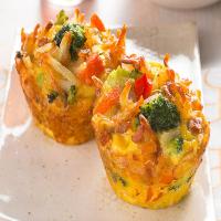 Cheesy Egg and Veggie Cups image