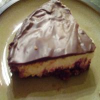 Easy Chocolate Raspberry Cheesecake image