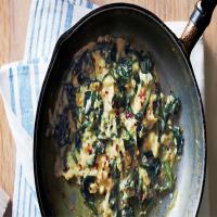 Scrambled Eggs with Spinach & Parmesan image