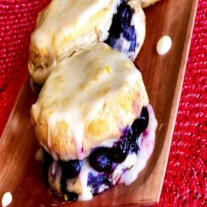 Blueberry-Lemon Breakfast Biscuits Recipe_image