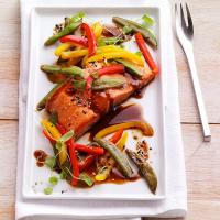 Grilled Asian Salmon Packets image