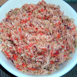 Coleslaw With Pecans & Spicy Chile Dressing image