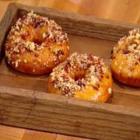 Apple Cider Glazed Doughnuts with Bacon and Toasted Walnuts_image