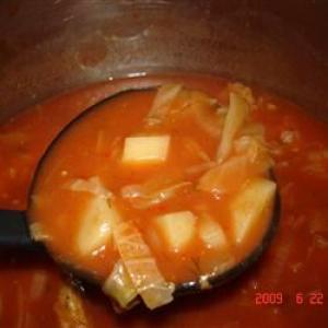 Cabbage Borscht Mennonite Soup_image