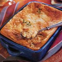 Chestnut Spoon Bread with Fontina Cheese image
