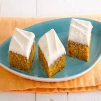 Gluten-Free Pumpkin Bars with Cream Cheese Frosting image