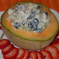 Gee-Gee's Chicken Salad with Cantaloupe_image