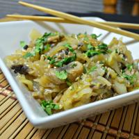 Sesame Cabbage and Mushrooms image