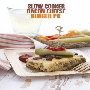 Slow Cooker Bacon Cheeseburger Pie_image