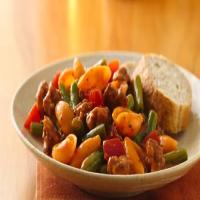 Italian Sausage and Green Beans image