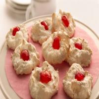 Coconut Macaroons with Candied Cherries image