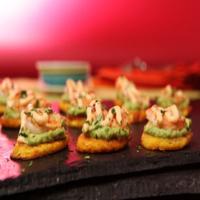 Chipotle Shrimp & Avocado Tostones image