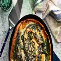 Spinach and Parmesan Dutch Baby_image