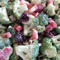 Curried Broccoli Cranberry Salad_image