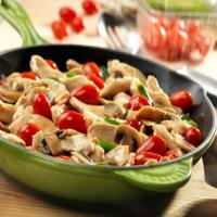 Chicken with Grape Tomatoes and Mushrooms_image
