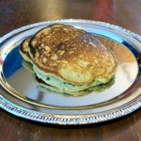 Green Oat Pancakes for St. Patrick's Day image