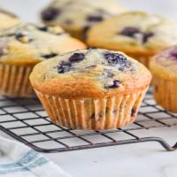Healthy Blueberry Muffins_image