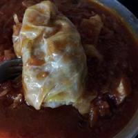 Sweet and Sour Stuffed Cabbage image