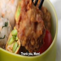 Japanese Fried Chicken Bento Recipe by Tasty image