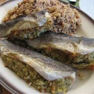 Oven Roasted Trout with Lemon Dill Stuffing_image