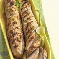 Grilled Pork Tenderloin with Garlic and Lime image