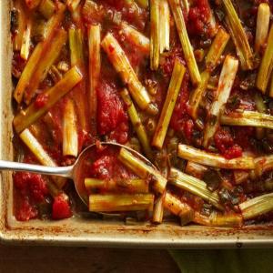 Stewed Scallions and Tomatoes_image