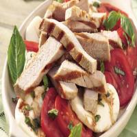 Grilled Tuna, Tomato and Mozzarella Salad image