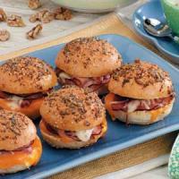 Hot Colby Ham Sandwiches image