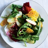 Radicchio and Apple Salad with Parmesan Crisps_image