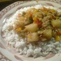 Chicken Stew with Pepper and Pineapple image