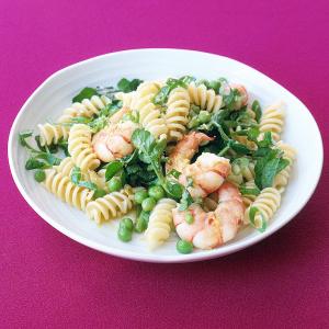 Fusilli with Shrimp and Peas_image