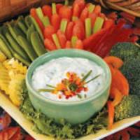 Chive-Onion Vegetable Dip_image