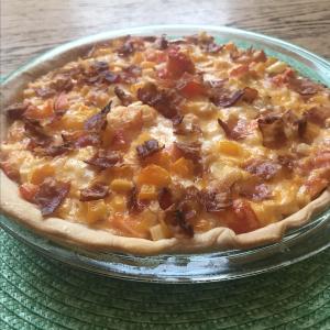 Cheese and Garden Vegetable Pie_image