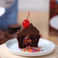 Chocolate Pinata Cupcake: Cherry Bomb Recipe by Tasty_image