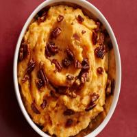 Mashed Sweet Potatoes with Pecans_image