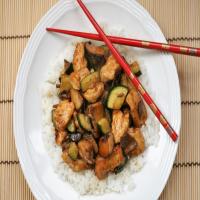 Chinese-Inspired Chicken with Zucchini and Mushroom Medley image