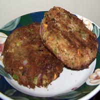 Delicious Tuna Cakes With Spicy Jalapeno Sauce image