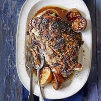 Slow-roast shoulder of lamb with anchovy & rosemary_image