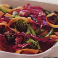 Broccoli Rabe, Carrot, and Radicchio Salad_image