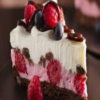 Chocolate and Berries Yogurt Dessert image