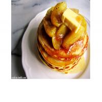 Buttermilk Pancakes with Caramelised Apples Recipe - (4.5/5)_image