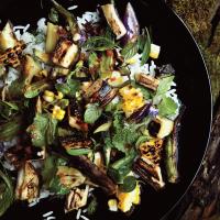Grilled Vegetable and Rice Salad with Fish-Sauce Vinaigrette image