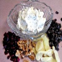 Walnut, Raisin,dried Cranberries Cream Cheese Spread_image