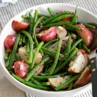 Red Potatoes with Beans_image