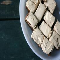 Banana Cake with Peanut Butter Frosting_image