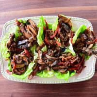 Mushroom 'Cheesesteak' Lettuce Wraps image