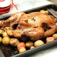 Roasted Herb Chicken and Potatoes image