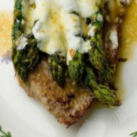 Veal Scallopine with Asparagus_image